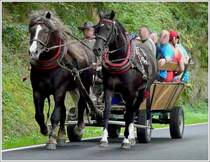 Mit 2 PS ber luxemburgische Straen, das ist mal eine gemtliche Rundfahrt. 01.08.2010 