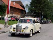 MB-180D(W120) erscheint zur Oldtimerausstellung beim Stehrerhof;100704