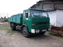 Diesen polnischen STAR-Kipper drfte in Deutschland wohl selten fahren.Am 31.Juli 2010 traf ich Diesen im polnischen Szczecin.