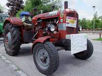 Nuffield-342;Baujahr1961;41PS ist zum Dorffest Waldzell angereist;100725