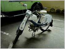 Dieses NSU Quickly 23-S, BJ 62, 49 ccm, 1,7 PS, Hchstgeschwindigkeit 39 Km/h, war auch am 01.08.10 in Prm beim Oldtimertreffen zu sehen.