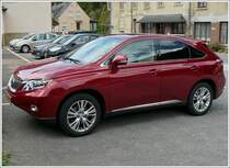 Lexus RX 450 h Hybrid aufgenommen am 01.08.2010.