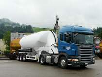 Scania R 420 Sattelschlepper in Wattwil am 23.07.2010