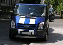 Ford Transit Sport 140. Aufgenommen: Juli 2010