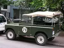 Land Rover Serie III. Aufgenommen: Juli 2010