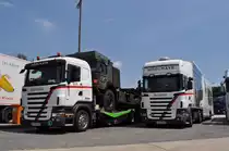Scania R440 und eine R420 von Fa H�dlmayr.
