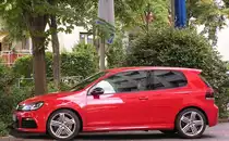 VW Golf VI. Gesehen: Juli 2010.