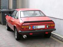 Lancia Beta Coupe. Gesehen: Juli 2010.