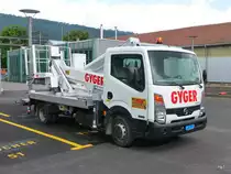 Nissan Cabstar 35.15 abgestellt in Biel am 08.08.2010