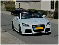 Audi TT RS aufgenommen bei einer Cabriorundfahrt durch Luxemburg am 07.08.10. 