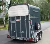 Original BRUNS  Pferdetransport Anh�nger   Skyline de Luxe   09/08/2010