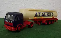 Mercedes Tanksattelzug A.TALKE altes HERPA Modell 