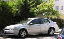 Saturn  Ion, ehemaliger GM-Marke. Aufgenommen: Juli 2010.