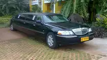 Ein Lincoln KRYSTAL war die Basis f�r diese etwa 8,40m lange Stretchlimousine.