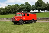 CLF 16 auf S400-1 Fahrgestell in Sonderbauform als Chemie-L�schfahrzeug des ehemaligen VEB Chemiehandel Halle