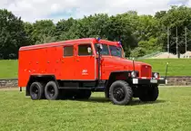 Dieser Bergewagen vom Typ G5 war fr�her auf dem Flughafen Dresden im Einsatz und ist heute im Nutzfahrzeugmuseum Hartmannsdorf zu bestaunen, Baujahr 1965