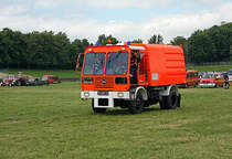 Straenkehrmaschine W 50, Feuerwehrhistorik Leipzig-Panitzsch, Baujahr 1984

