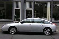Citroen C6, Seitenansicht. Aufnahmedatum: Juli 2010.