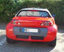 Smart Roadster auch ein schner Rcken ... breite BRABUS Schlappen 14/08/2010 in Herten