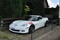 Eine Corvette, im Steinwedel am 19.08.10.