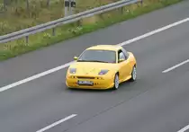 Fiat Sportwagen auf der A2 beim Lehrte, am 19.08.10.