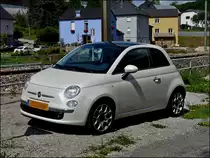 Fiat 500 aufgenommen am 13.08.2010.