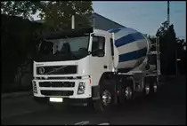 Volwo Betonmischer in Lehrte, am 21.08.10.