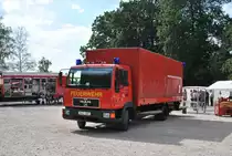 MAN Feuerwehrfahrzeug in Lehrte, w�hrend einer Veranstaltung am 21.08.2010.