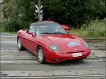 Fiat Barchetta aufgenommen bei einer Oldtimerrundfahrt in Braibant am 14.08.10.