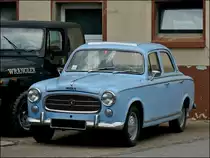 Peugeot 403 aufgenommen am 01.08.2010.