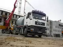 MAN TGA Fahrmischer. Aufgenommen am 29.04.2010.