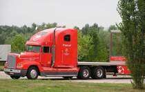 Freightleiner FLD. Aufnahme: Juli 2010, Bonames, alte Flughafen.