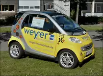 Smart for two, aufgenommen am 21.08.2010.
