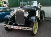 Ford A ausgestellt anl. Ortsjubil�um  850 Jahre B�ckels  in 36100 Petersberg-B�ckels, August 2010 

