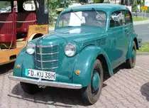 Opel Kadett ausgestellt anl. Ortsjubil�um  850 Jahre B�ckels  in 36100 Petersberg-B�ckels, August 2010 

