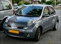 Nissan Micra aufgenommen am 02.08.2010.