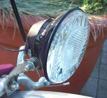 Fahrrad Scheinwerfer mit integriertem Reflektor in Herten 21/08/2010