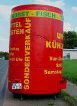 Joghurt mona Sonderverkauf werbeanhnger in Dosenform in RE 21/08/2010