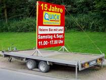 QUICK Reifendiscount Werbeanhnger in RE 21/08/2010