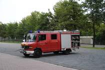 Lschgruppenfahrzeug der Ortsfeuerwehr Lehrte, bei bungsarbeiten in Lehrte am 11.08.10.