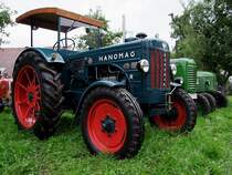 HANOMAG_R35-45,45PS;Bj.1955 inmitten lauter STEYR Traktoren bei der Oldtimerausstellung Mnsteuer;100808