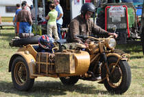 BMW Krad-Beiwagen, Oldie, in Eu-Kirchheim 14.08.2010