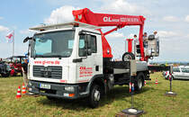 MAN mit Hebebhne vom  GL-Verleih  in Euskirchen-Kirchheim - 14.08.2010