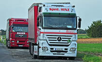 MB Actros Megaspace,  Spedition-Hinz , in Euskirchen-Stotzheim - 09.08.2010