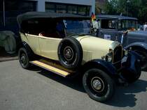 Citroen B14 G Torpedo,
Baujahr 1926, 4-Zyl.Motor mit 1593ccm und 29PS,
Oldtimertreffen Gundelfingen/Brsg., Juni 2010