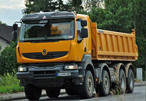 Renault 4-achs-Kipper in Eu-Palmersheim 13.08.2010