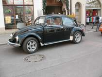 Dies ist ein VW Kfer den ich auf der Mercedes Benz Sternfahrt 2007 am 28.04.07 auf dem Marktplatz in Lutherstadt Wittenberg.