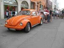 Dies ist ein VW Kfer den ich auf der Mercedes Benz Sternfahrt 2007 am 28.04.07 auf dem Marktplatz in Lutherstadt Wittenberg.