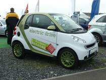 Smart  electric drive  wirbt f�r den 2. Fuldaer Autotag, September 2010