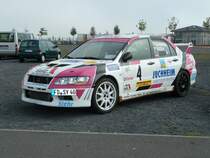 Mitsubishi Lancer ausgestellt beim 2. Fuldaer Autotag, September 2010